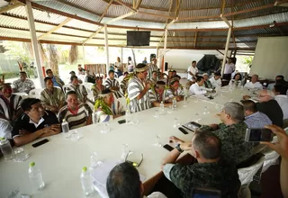 Ejecutivo informó que paro de indígenas finalizó tras pacto con el Gobierno
