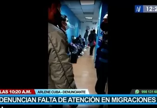 Pasaporte electrónico: Denuncian falta de atención en Migraciones del aeropuerto Jorge Chávez