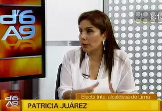 Patricia Juárez: Modificaremos el presupuesto de la MML al iniciar gestión