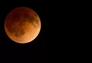 El Perú también podrá ver la "luna de sangre" esta madrugada