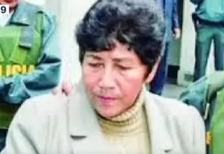 Poder Judicial ordena 9 meses de prisión preventiva contra senderista Martha Huatay