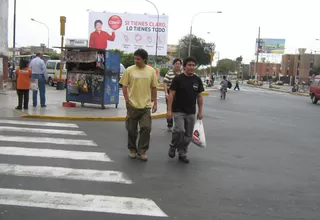 Policía de Tránsito: 1700 peatones han sido multados en el 2015