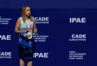 CADE 2019: presidenta de IPAE lamenta financiamiento sin transparencia de empresas a partidos
