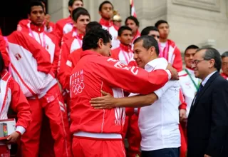 Presidente Humala se reunió con selección Sub 15 en Palacio de Gobierno