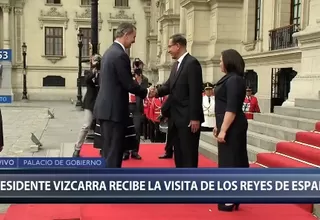 Felipe VI visitó las sedes de Palacio de Gobierno y la Municipalidad de Lima
