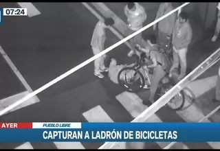 Pueblo Libre: Serenos y vecinos atraparon a presunto ladrón de bicicletas