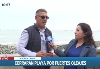 La Punta: Playas permanecerán cerradas hasta el domingo
