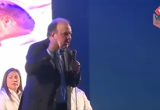 Rafael López Aliaga cerró su campaña electoral hablando de Daniel Urresti