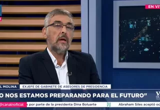 Raúl Molina: "La presidenta Boluarte actúa como si no ocurriera nada"