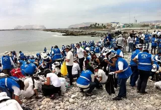 Realizaron campaña para limpiar la playa Carpayo, la más sucia de Latinoamérica