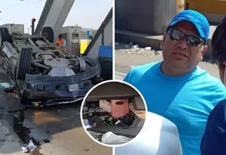 Rennán Espinoza: Fiscalía inició diligencias urgentes e inaplazables por accidente vehicular