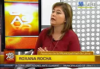 Roxana Rocha: MML decide qué obras realizar con el fideicomiso de la Línea Amarilla

