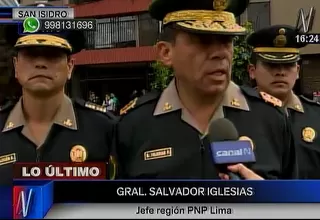 San Isidro: camioneta fue asaltada por sujetos que se llevaron 300 mil soles