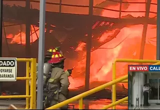 San Juan de Lurigancho: Reportan incendio en fábrica de ropa