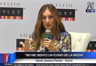 Sarah Jessica Parker en Lima: "¿Qué da estilo a una mujer? Que sea fiel a ella misma"