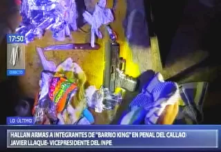 Sarita Colonia: integrantes de ‘Barrio King’ camuflaron armas en penal