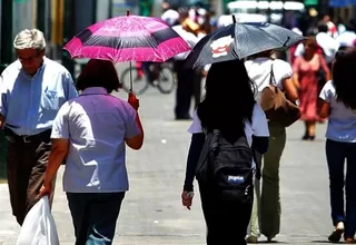 Senamhi: sensación térmica en Lima llegaría a 37 grados a fines de febrero