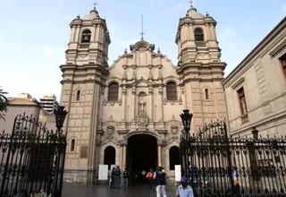 Serenos resguardarán puertas de iglesias en el centro de Lima