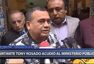 Tony Rosado pide disculpas por "exceso" y niega que haga apología al feminicidio