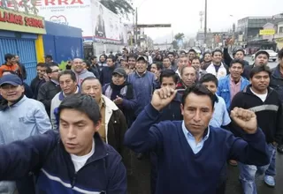 Transportistas del Callao acatarán nuevo paro contra el Corredor Azul