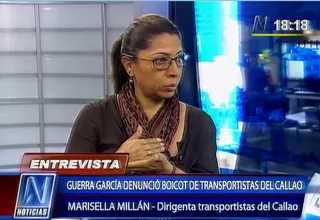 Transportistas del Callao no acatarán reordenamiento de rutas en Lima