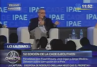 José Ugaz: “El lobby no es malo, el problema es cuando se distorsiona" 