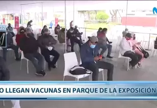 Vacunatorio Parque de la Exposición: Ciudadanos reclaman faltan de dosis
