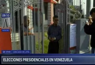 Venezolanos participan de las elecciones desde embajada en Lima