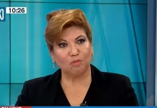 [VIDEO] Enma Benavides: Los jueces siempre somos investigados. En mi caso, ya fueron archivadas