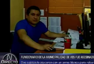 Villa El Salvador: asesinan a subgerente de Desarrollo Social del municipio