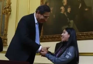 Lima 2019: Vizcarra y Muñoz otorgaron reconocimiento a medallistas  