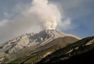 IGP: Volcán Sabancaya genera hasta 120 temblores al día  