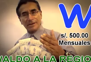 Áncash: Waldo Ríos ganó la presidencia regional pero no puede ejercer el cargo