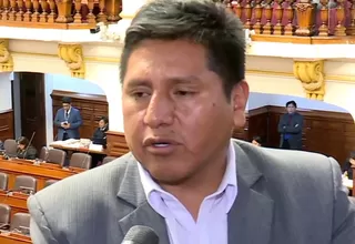 Wilson Quispe: Perú Libre está alineado con el fujimorismo