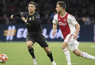 Con gol de Cristiano, Juve igualó 1-1 con Ajax en la ida de cuartos de Champions
