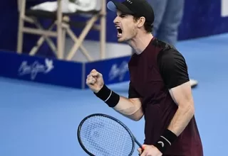Andy Murray ganó el torneo de Amberes, su primer título individual desde marzo de 2017