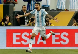 Argentina derrotó 2-1 a Chile con goles de Di María y Banega