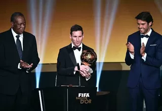 Messi gana su quinto Balón de Oro al superar a Cristiano y Neymar