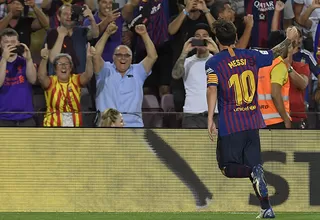 Barcelona goleó 3-0 al Alavés por la Liga con doblete de Messi