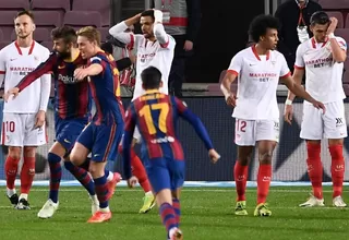 Barcelona ganó 3-0 en la prórroga al Sevilla y avanzó a la final de la Copa del Rey