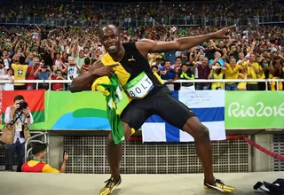 Bolt logró 'triple-triple' con triunfo de Jamaica en relevo 4x100m