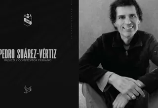 Club Sporting Cristal expresó su pesar por deceso del cantante Pedro Suárez Vértiz
