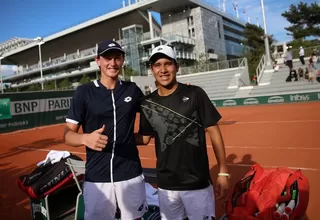 Peruanos Ignacio Buse y Gonzalo Bueno jugarán la final del Roland Garros Junior