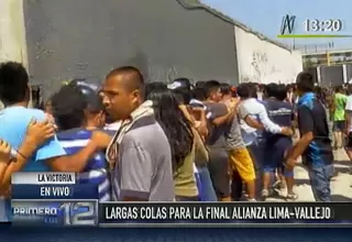 Alianza Lima - Vallejo: caos y desorden en venta de entradas en Matute