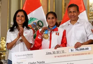 Gladys Tejeda: Nadine Heredia se refirió al doping de la atleta 