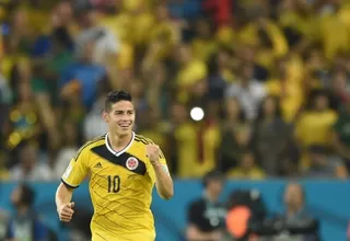 Escogieron el gol de James Rodríguez a Uruguay como el mejor del Mundial