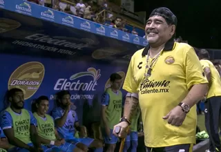 Maradona: "A mí me sobra espalda para entrenar al Real Madrid"