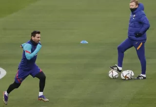 Lionel Messi entrenó con el grupo y llegaría al Barcelona vs. Athletic