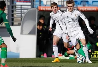 Odegaard hizo dupla con Benavente en su debut en el Real Madrid