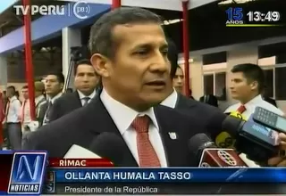 Humala confía en victoria de Perú ante Chile y pide árbitro imparcial